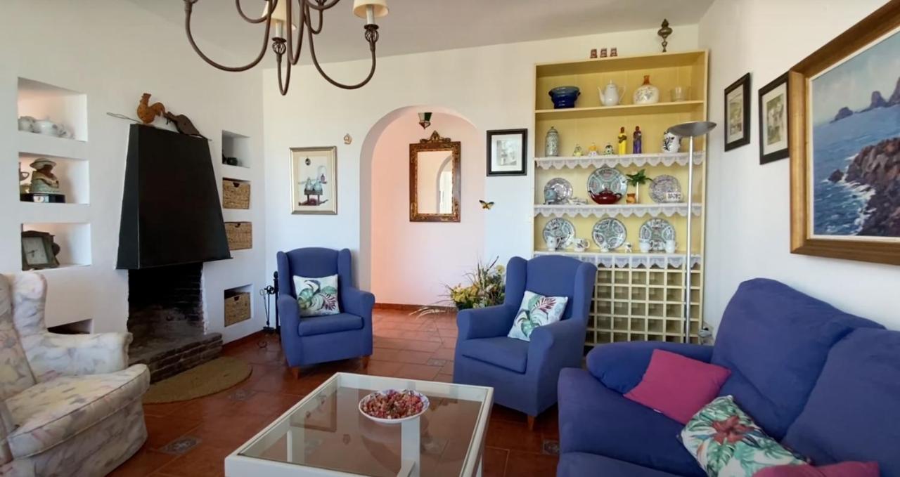 Espectacular Casa En La Playa Con Piscina Privada Villa Almunecar Bagian luar foto
