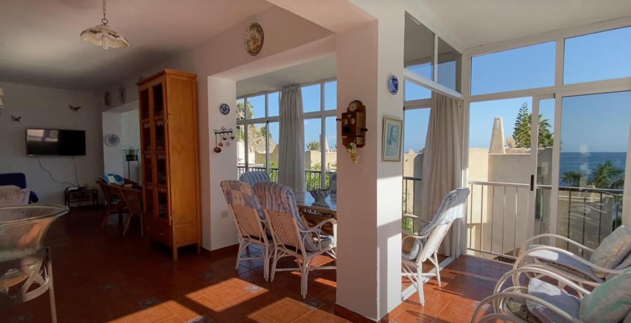 Espectacular Casa En La Playa Con Piscina Privada Villa Almunecar Bagian luar foto